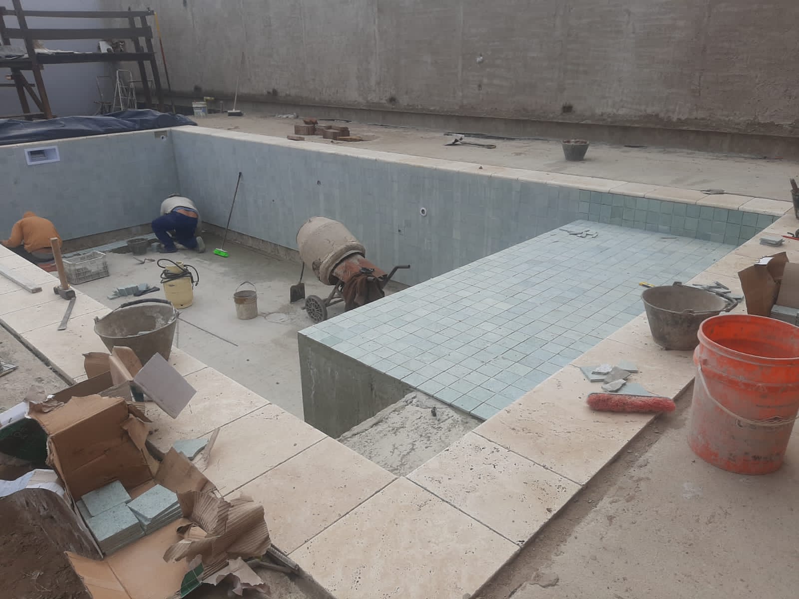 Piscina construida 3